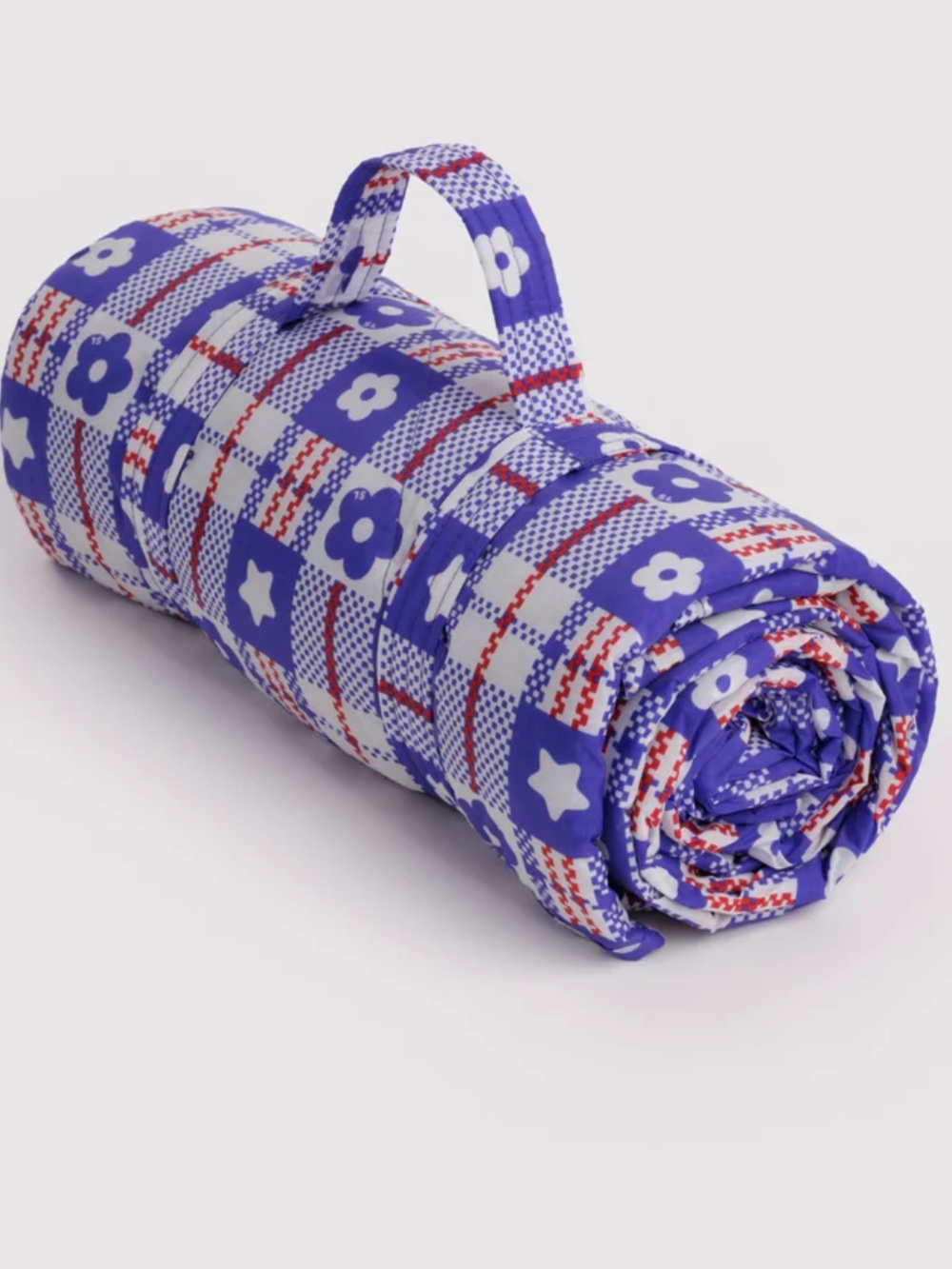 Baggu x Sandy Liang puffy picnic blanket